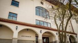 Exterior photo of The Graduate School building.